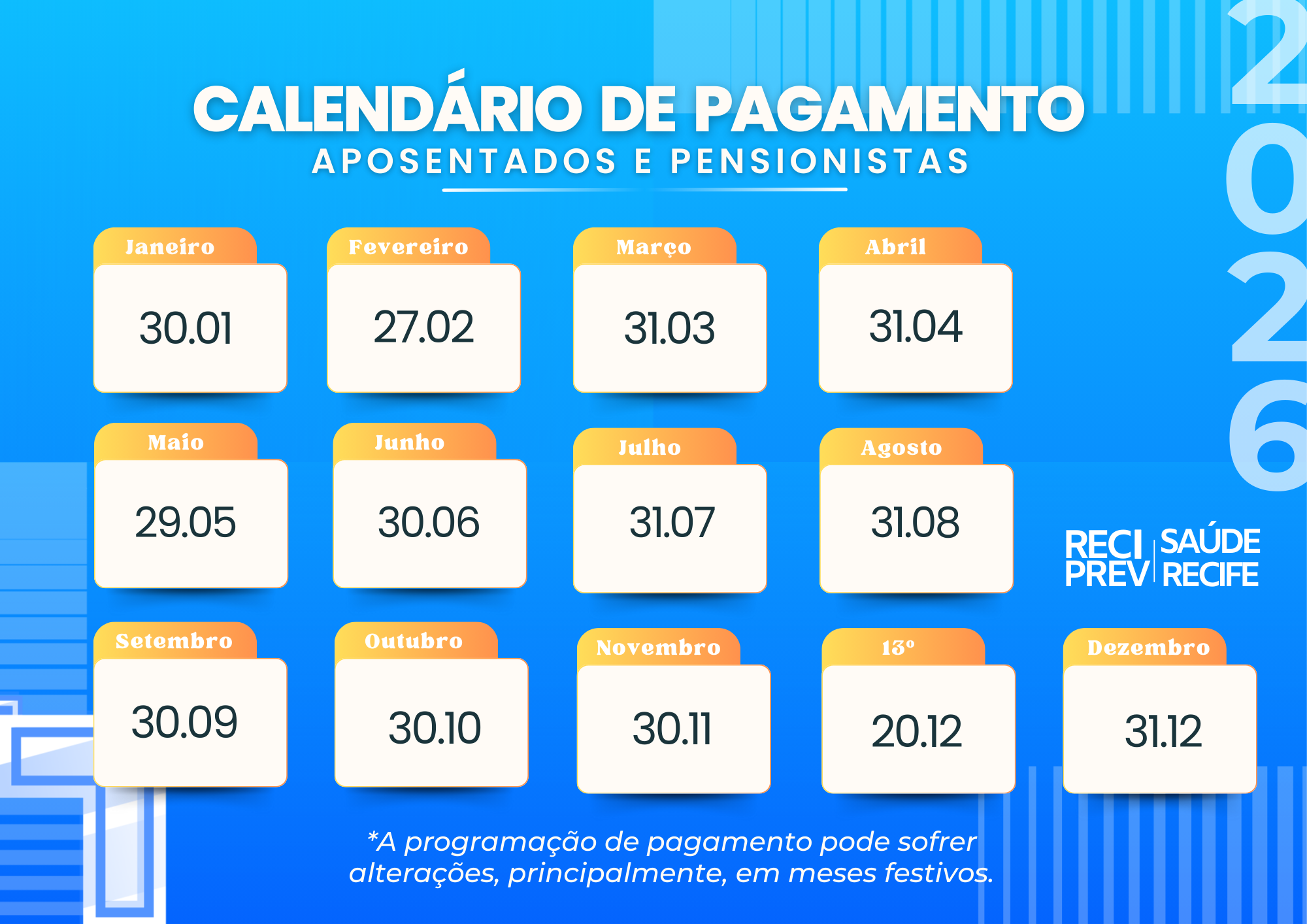 CALENDARIO