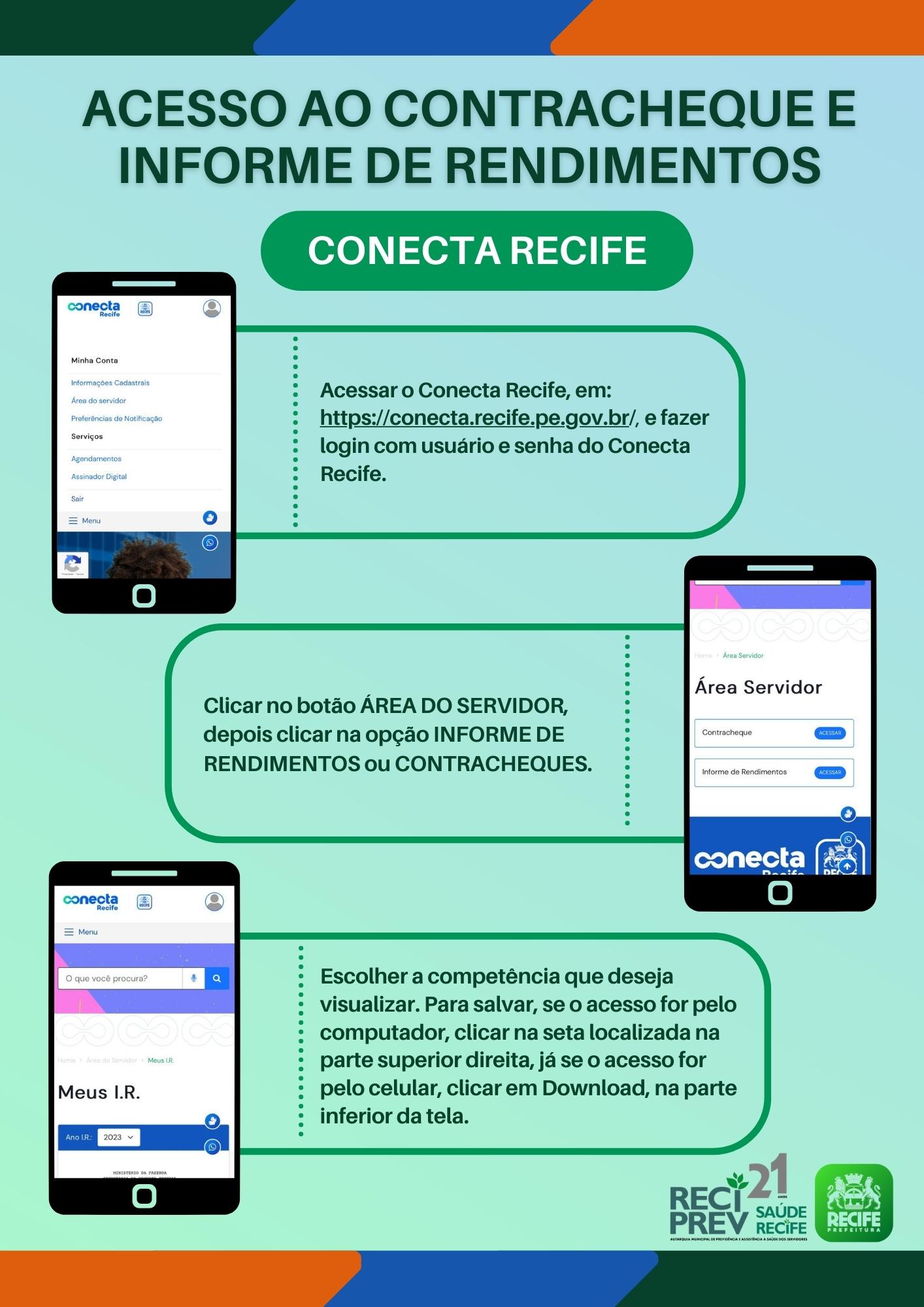 passo a passo para consulta ao contracheque e informe de rendimentos